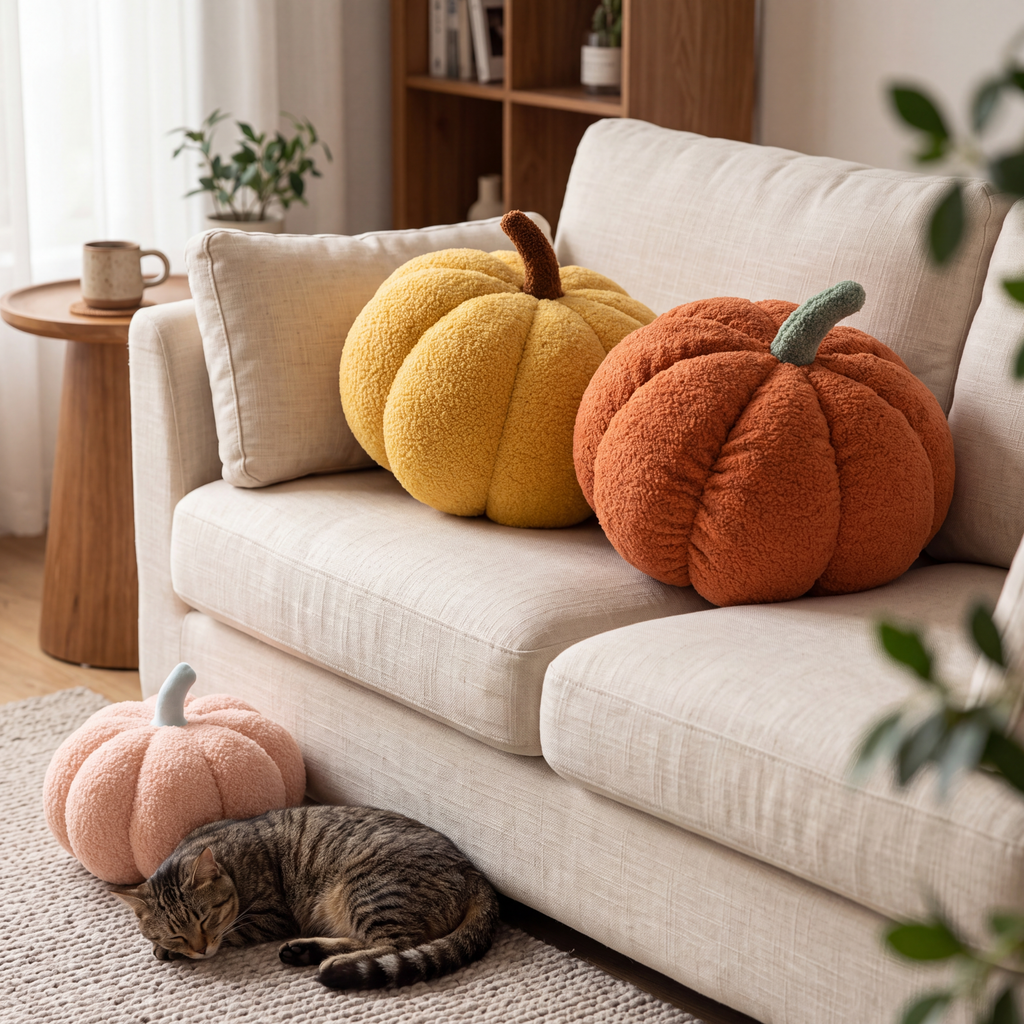 The Bouclé Pumpkin