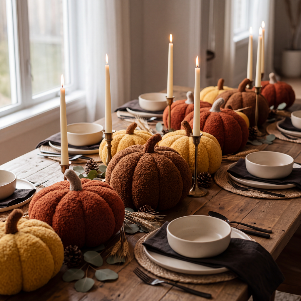 The Bouclé Pumpkin
